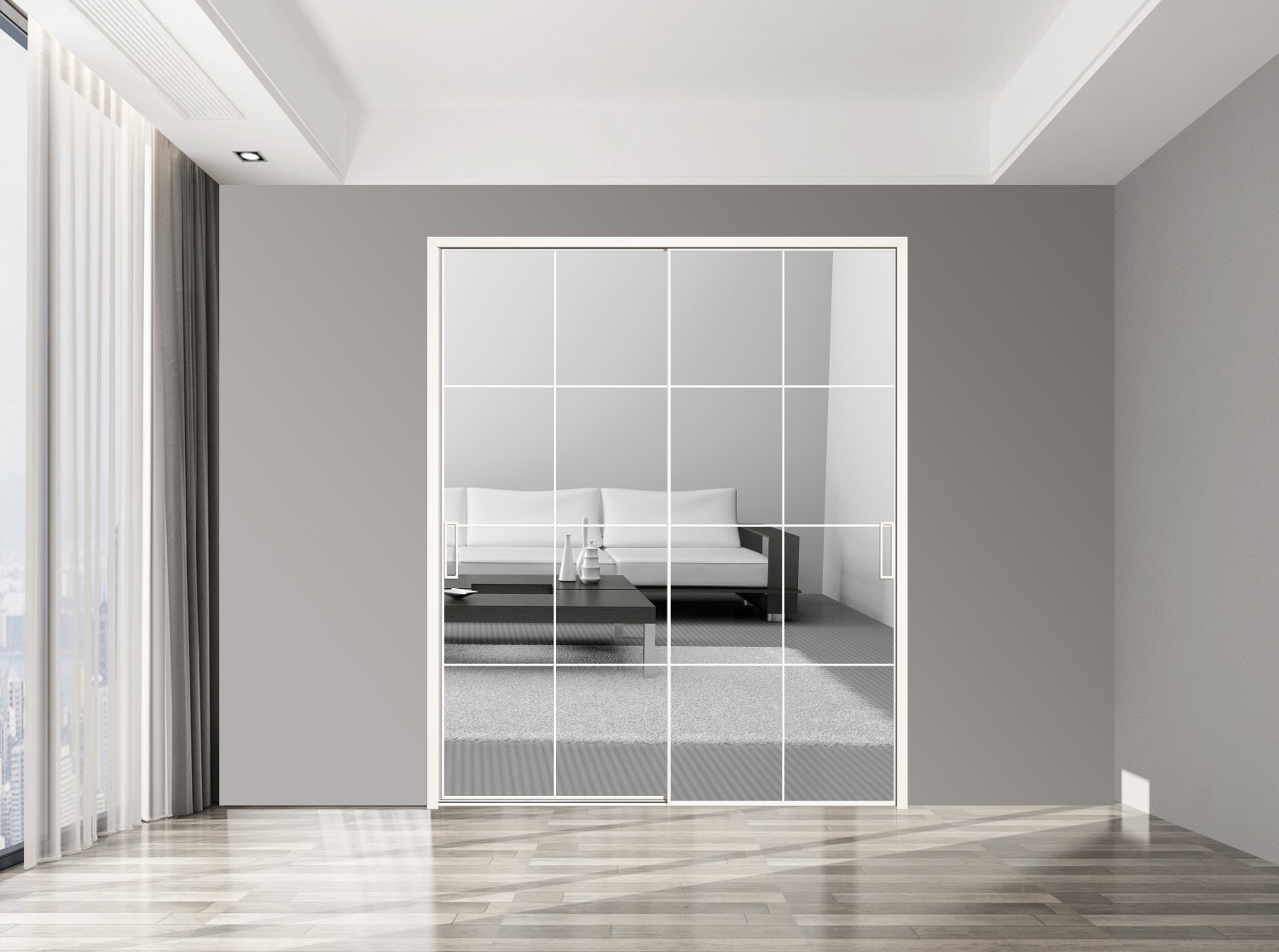 35x16珐琅白-八分格-白玻